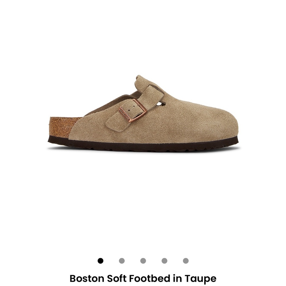 Birkenstock Taupe Mules